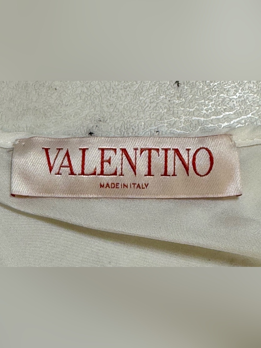 VALENTINO CHEVRON SILK CAPE  DRESS IN BLACK AND WHITE - Picture 13 of 15